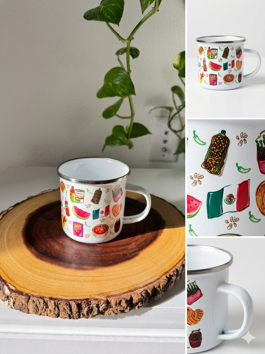 TAZA SENTIR MEXICANO 12 onz