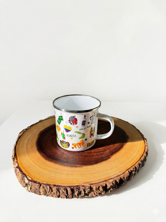TAZA SENTIR COLOMBIANO 12 onz