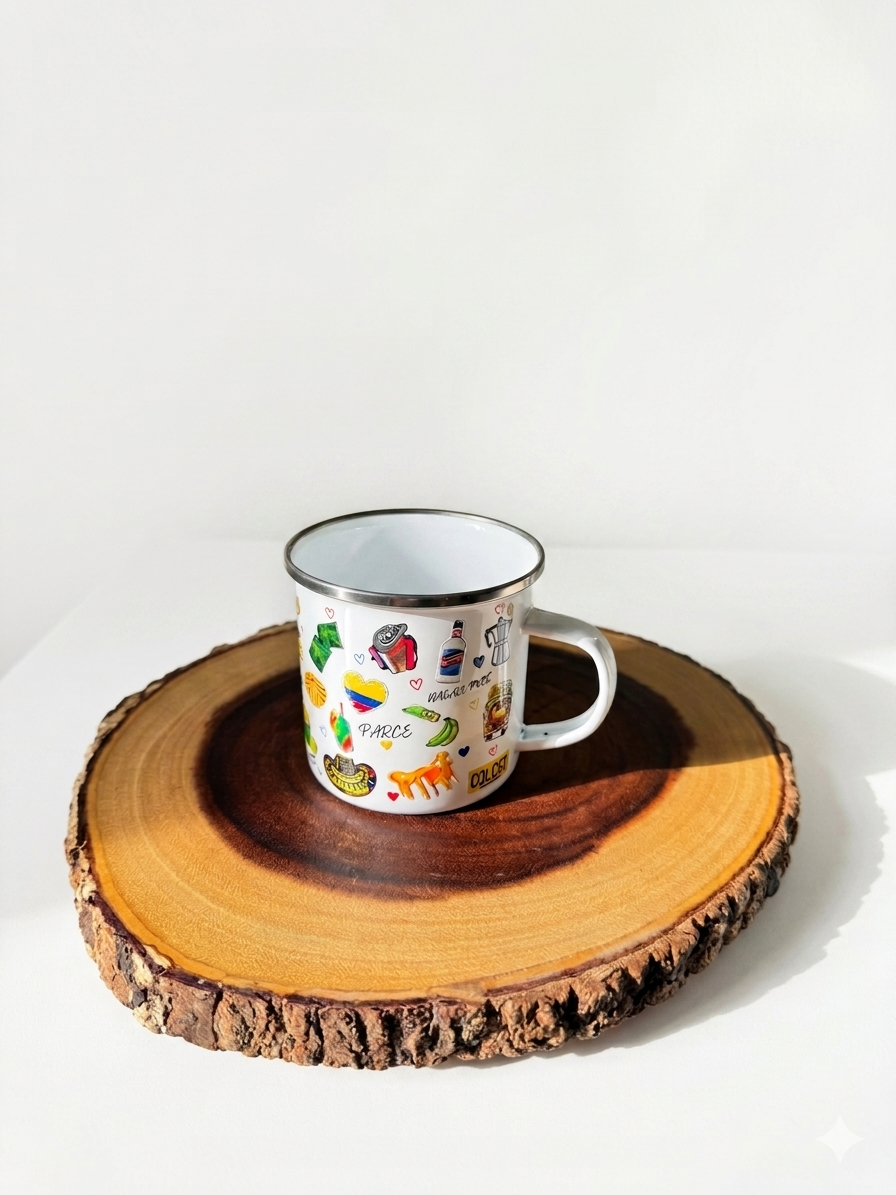TAZA SENTIR COLOMBIANO 12 onz