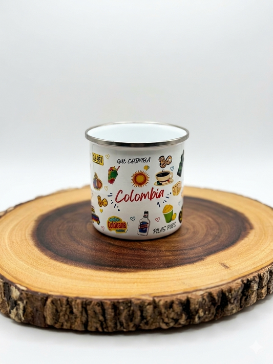 TAZA SENTIR COLOMBIANO 12 onz