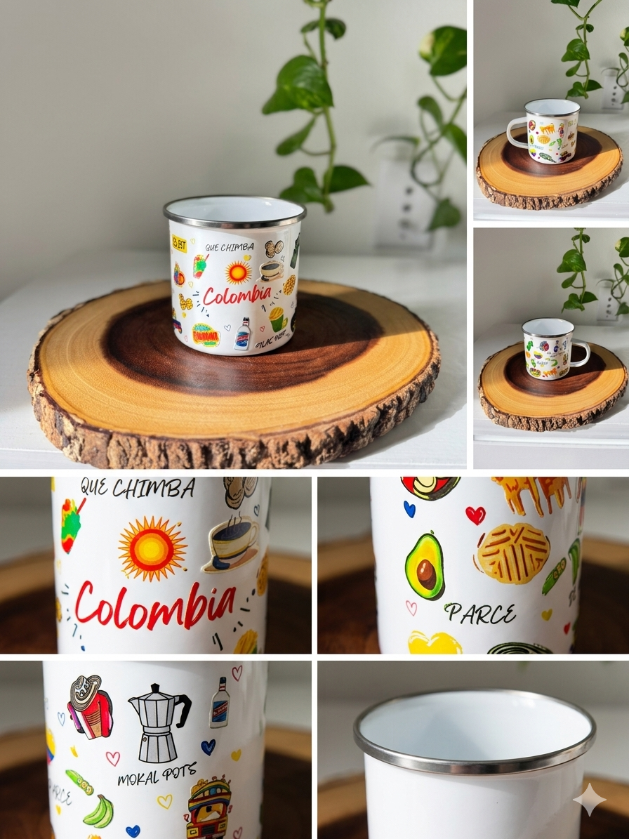 TAZA SENTIR COLOMBIANO 12 onz